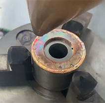 铜电机复合激光焊